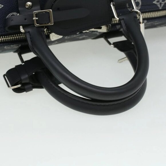 LOUIS VUITTON Monogram savanna Keepall Bandouliere 45 Boston M54129 Auth 33473S - Picture 8 of 15